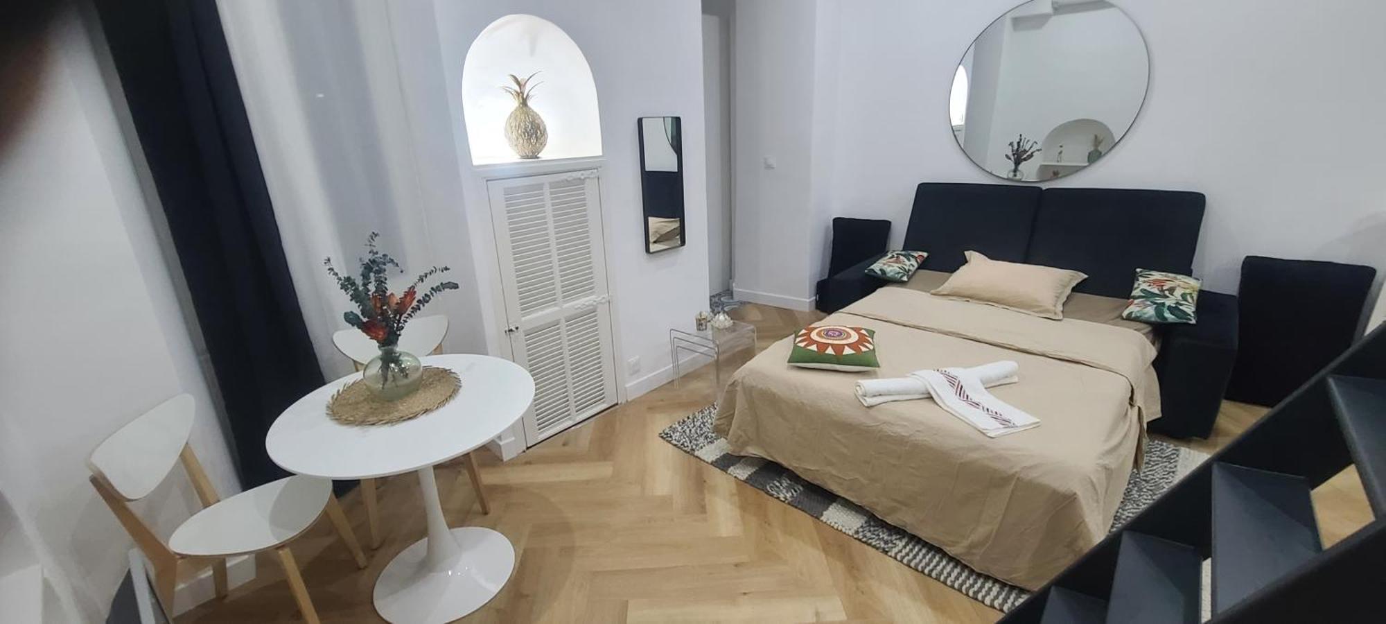 Studio Elegant 4 Couchages Front De Mer Clim Parking Privatif Wifi 니스 외부 사진
